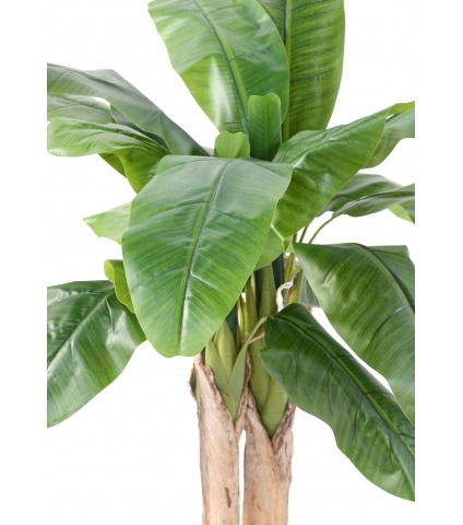 Bananier artificiel à trois troncs 