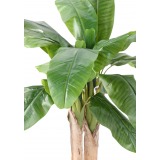 Bananier artificiel à trois troncs 