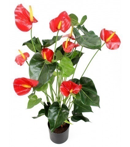 Grand anthurium artificiel