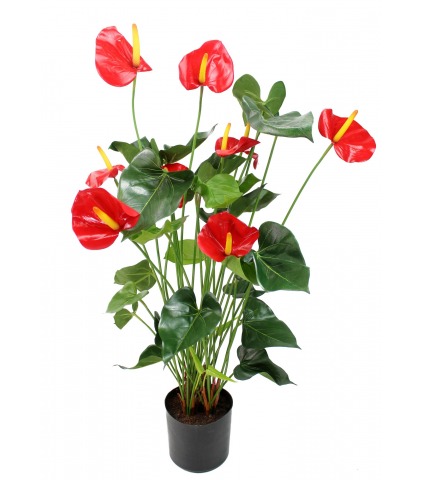 Grand anthurium artificiel