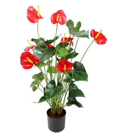 Grand anthurium artificiel