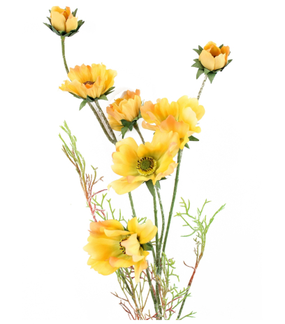 Cosmos jaune artificiel