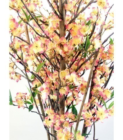 Cerisier artificiel blanc et rose