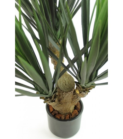 Yucca artificiel à trois têtes