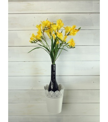 Freesia artificiel jaune