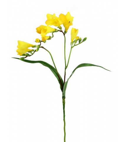 Freesia artificiel jaune