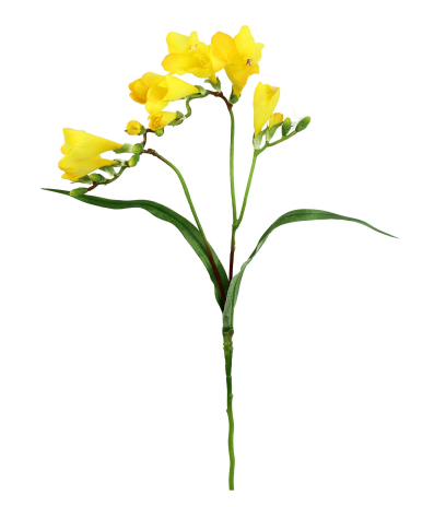 Freesia artificiel jaune