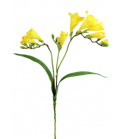 Freesia artificiel jaune