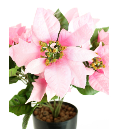 Poinsettia artificiel