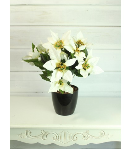 Poinsettia artificiel