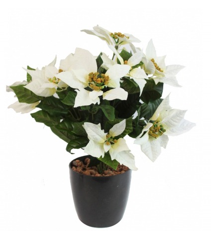 Poinsettia artificiel