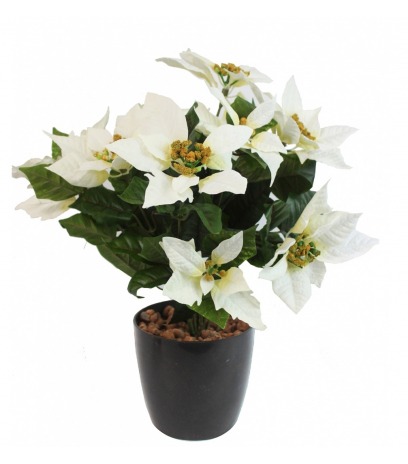 Poinsettia artificiel
