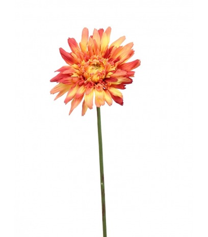 Fleur de gerbera rouge artificielle