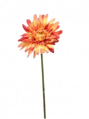 Fleur de gerbera rouge artificielle