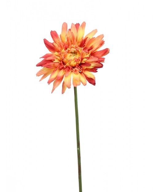 Fleur de gerbera rouge artificielle