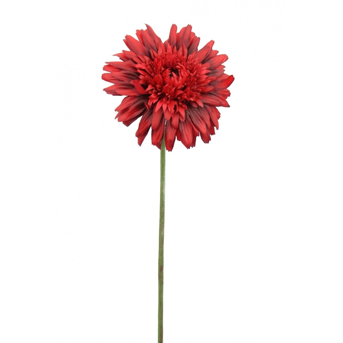 Fleur artificielle gerbera rouge 65 cm - Gerberas artificiels - Artiplantes
