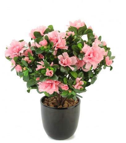 Azalée artificielle rose