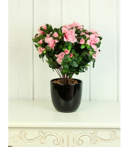 Azalée artificielle rose