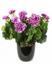 Grand géranium artificiel violet