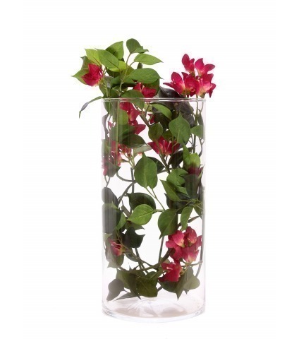 Guirlande de bougainvillée artificielle