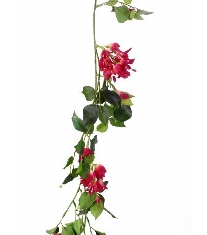 Guirlande de bougainvillée artificielle