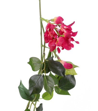 Guirlande de bougainvillée artificielle