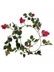 Guirlande de bougainvillée artificielle