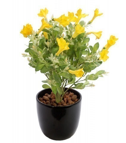 Pétunia artificiel jaune