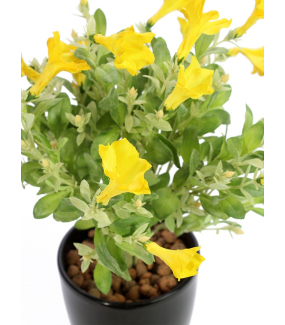 Pétunia artificiel jaune
