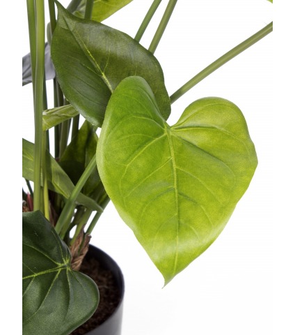 Anthurium artificiel en pot