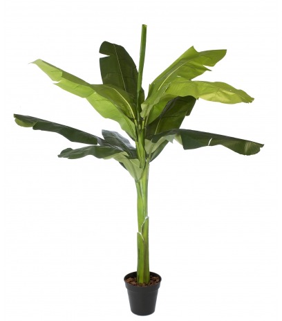 Bananier artificiel vert