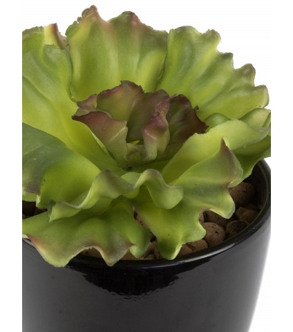 Mini aloe artificiel vert