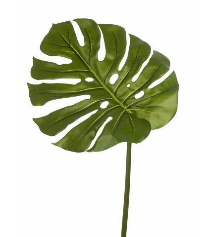 Feuille de philodendron artificielle
