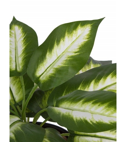 Mini dieffenbachia artificiel