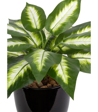 Mini dieffenbachia artificiel