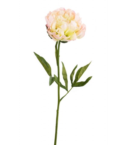 Fleur de pivoine artificielle rose
