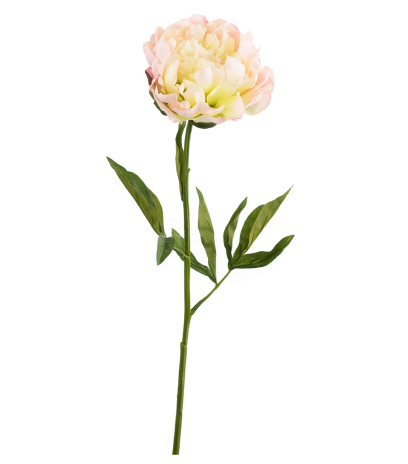 Fleur de pivoine artificielle rose