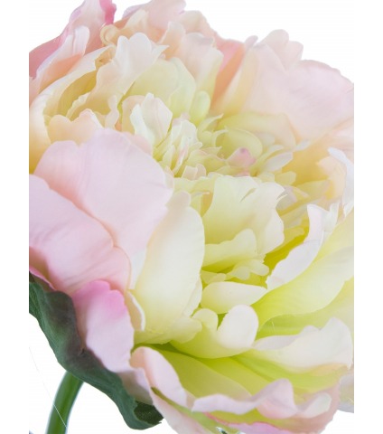 Fleur de pivoine artificielle rose