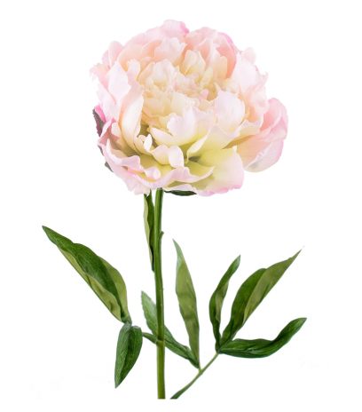 Fleur de pivoine artificielle rose