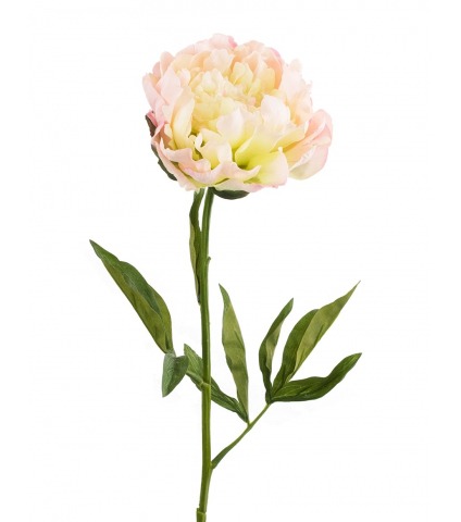 Fleur de pivoine artificielle rose