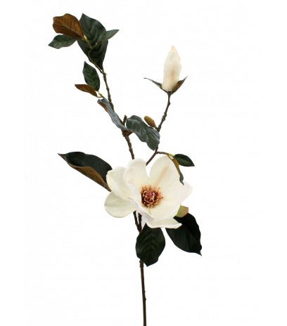 Branche de magnolia artificielle
