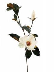 Branche de magnolia artificielle