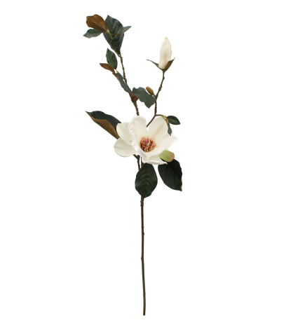 Branche de magnolia artificielle