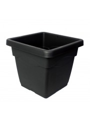 Pot jardinière carré gris anthracite