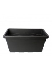 Grande jardinière grise anthracite