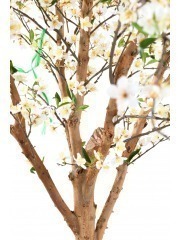 Grand cerisier blanc artificiel