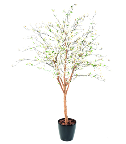 Grand cerisier blanc artificiel