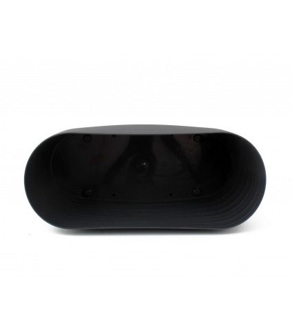 Jardinière anthracite zébrée