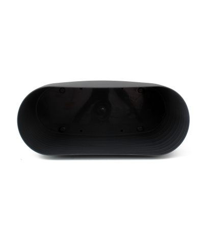 Jardinière anthracite zébrée