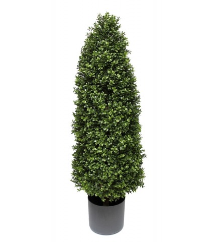 Cône de buis artificiel